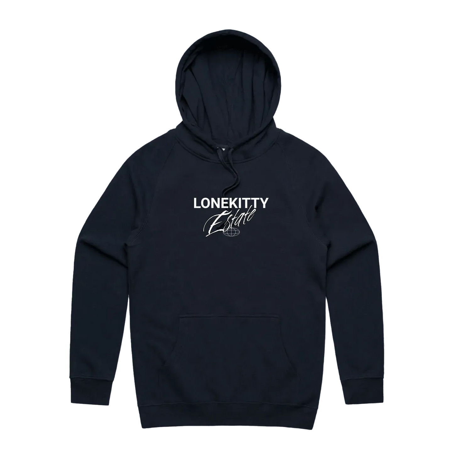 Navy front flat lay