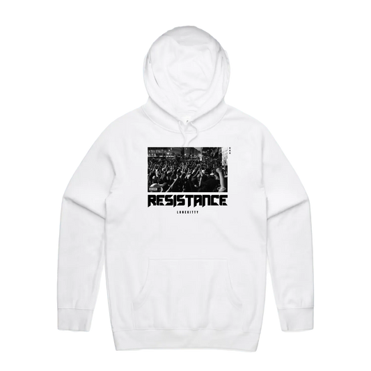 White front flat lay