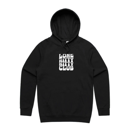 Black front flat lay