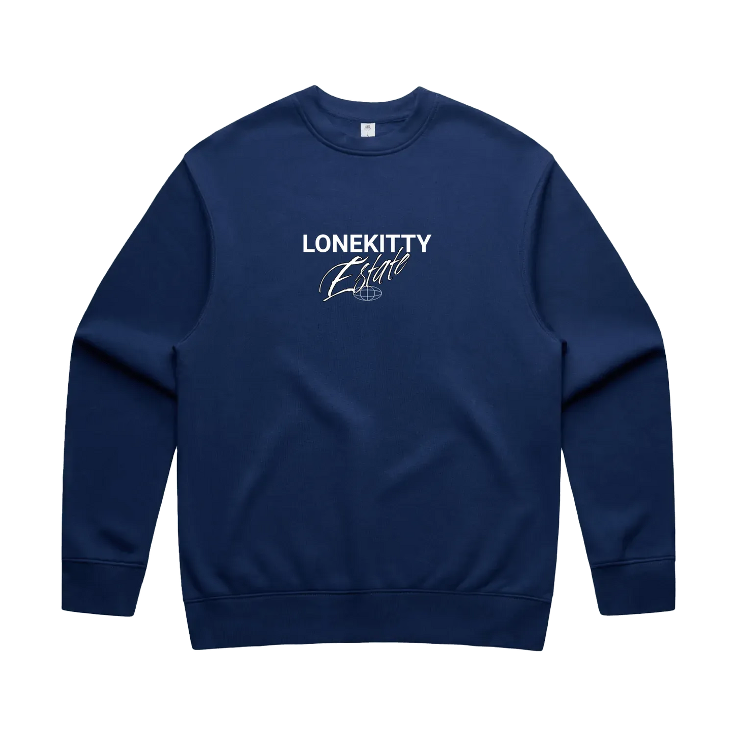 Cobalt front flat lay