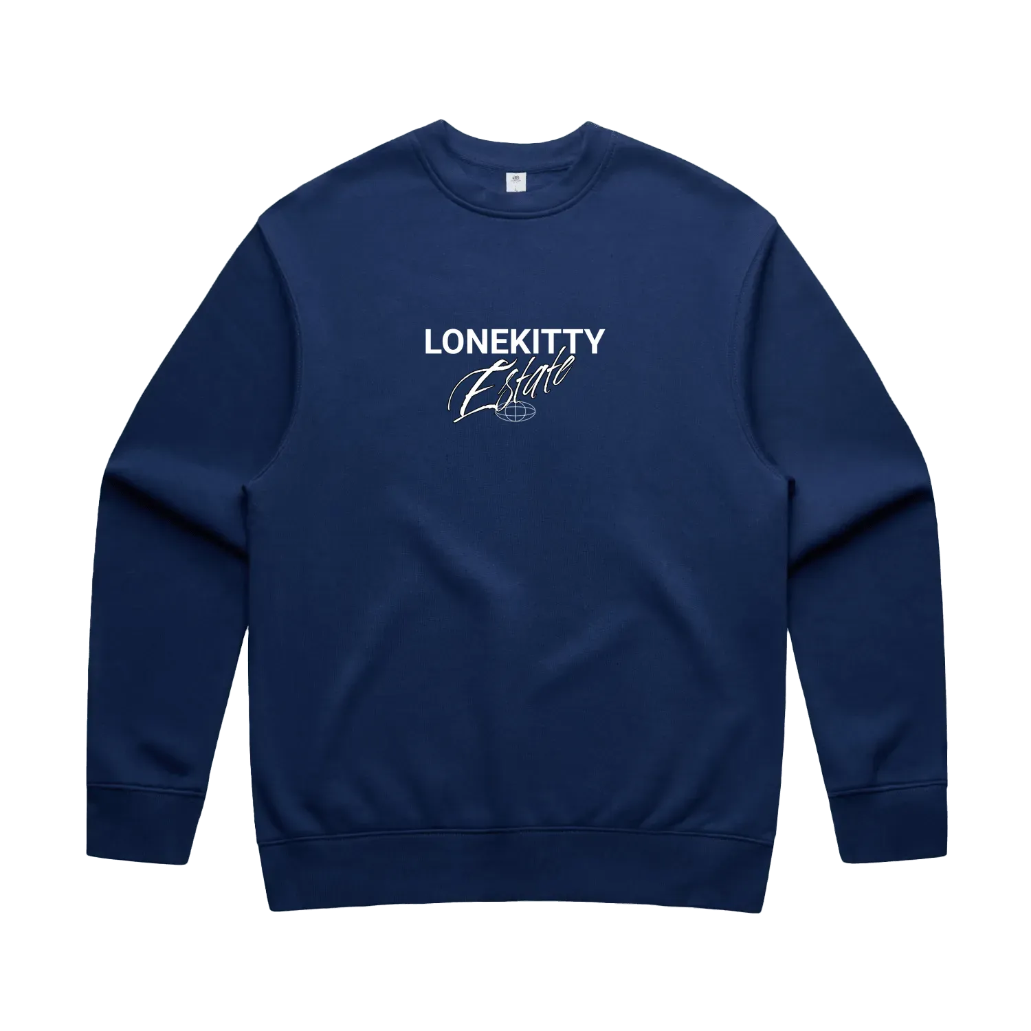 Cobalt front flat lay