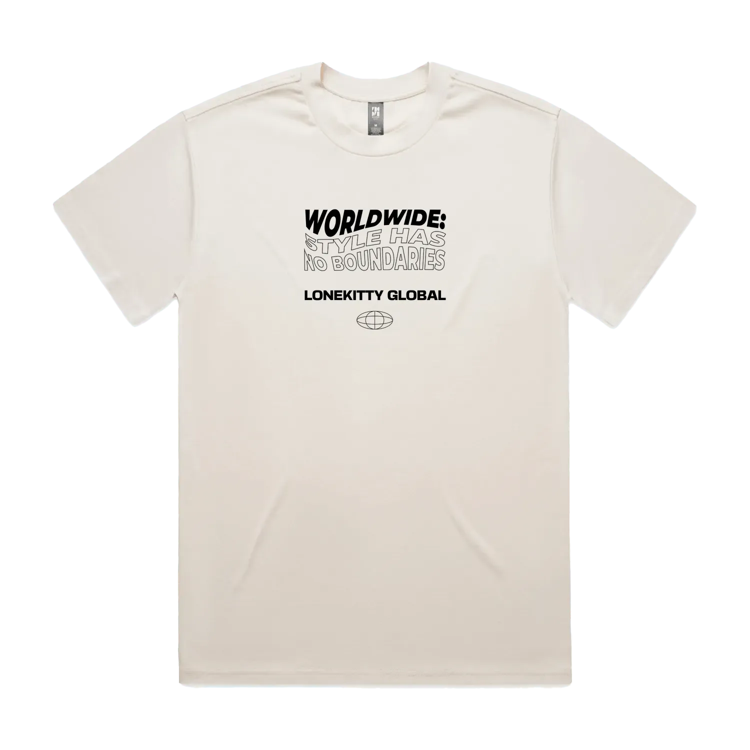 Ecru front flat lay