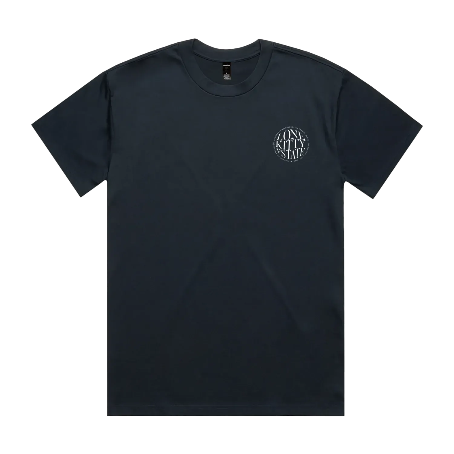 Navy front flat lay