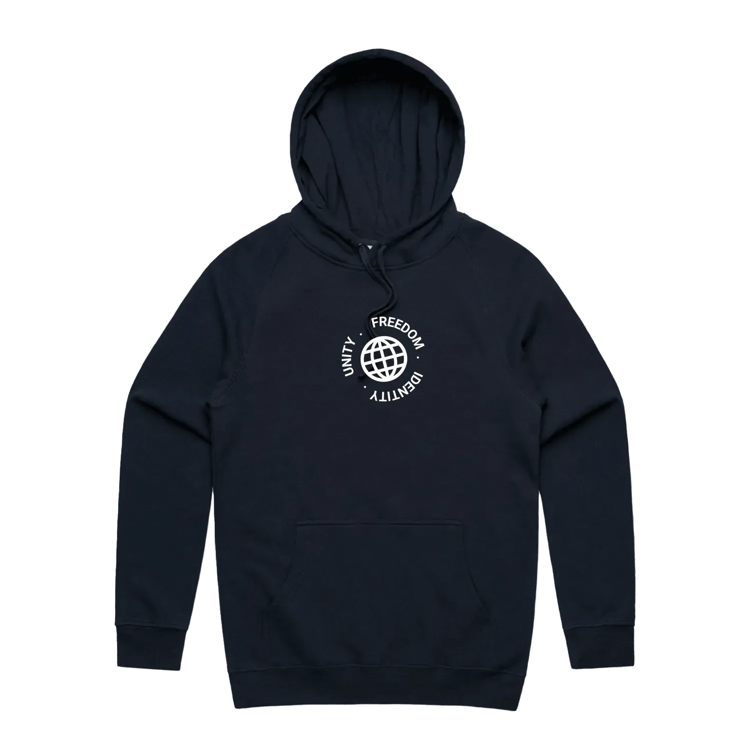 Navy front flat lay