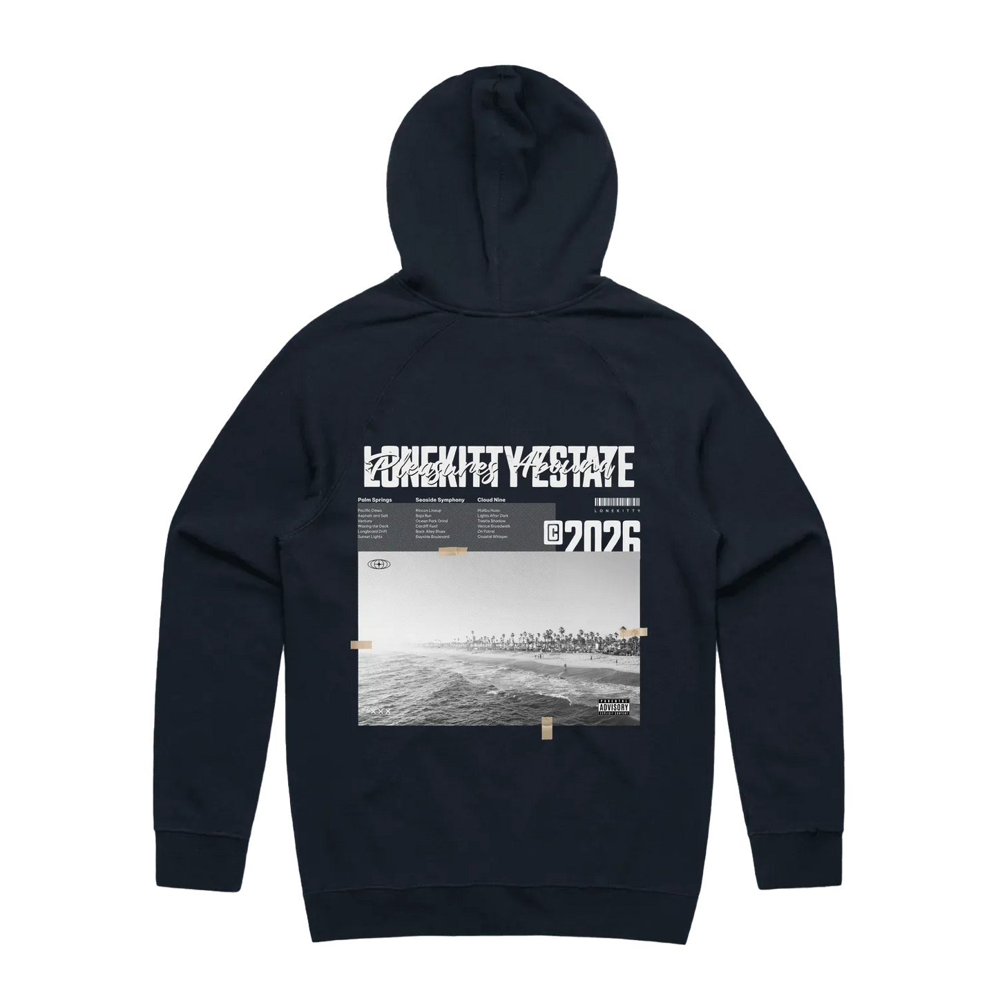 Seaside Vinyl Premium Hoodie