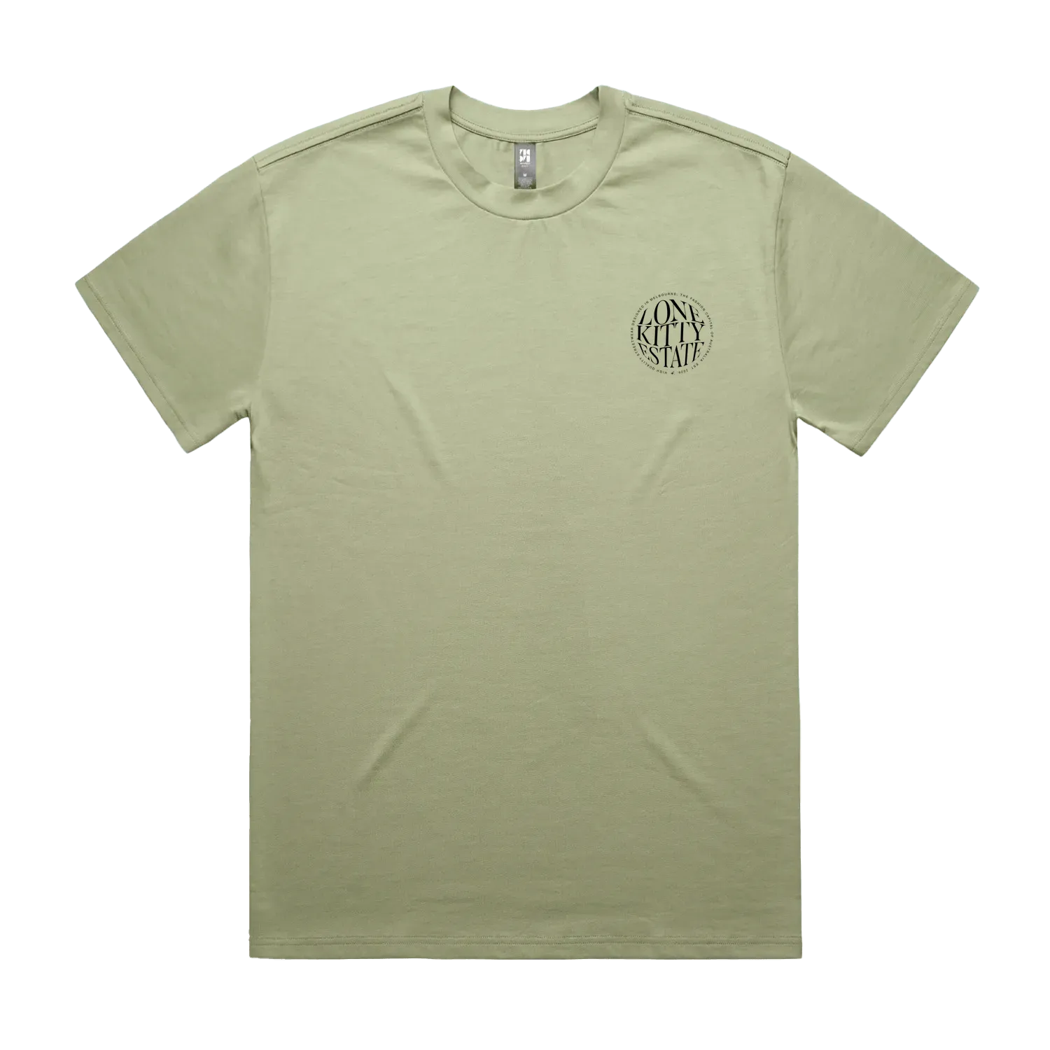Pistachio front flat lay