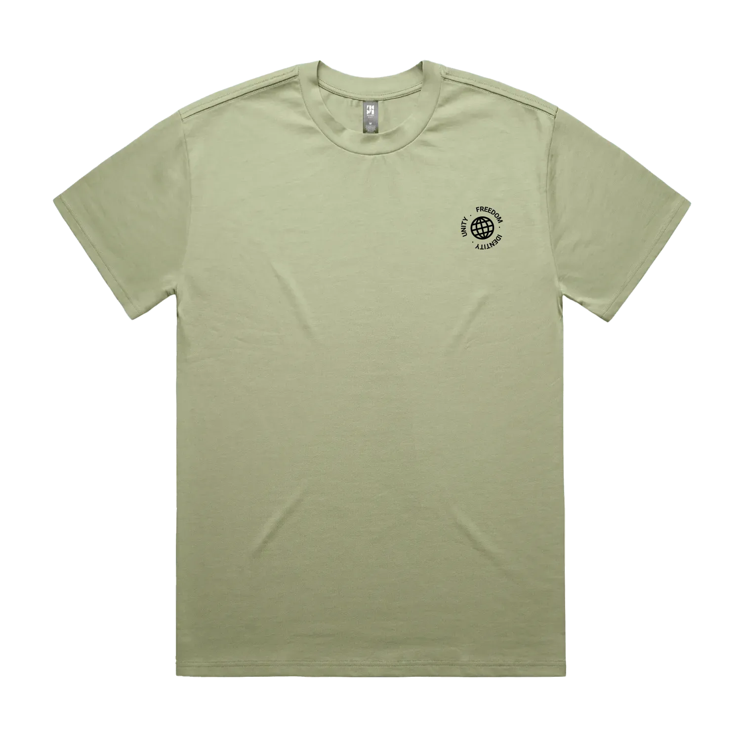 Pistachio front flat lay