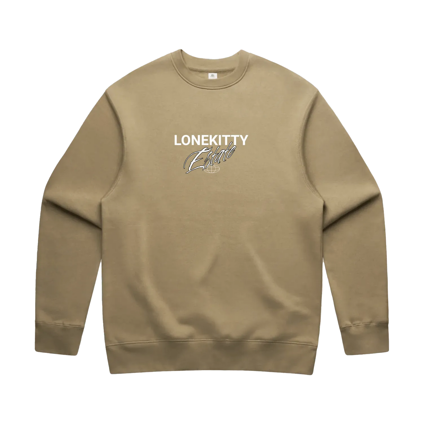 Sand front flat lay