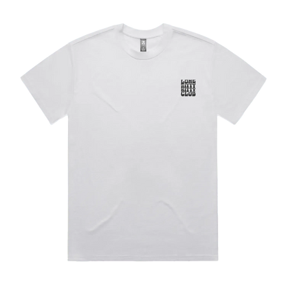 White front flat lay