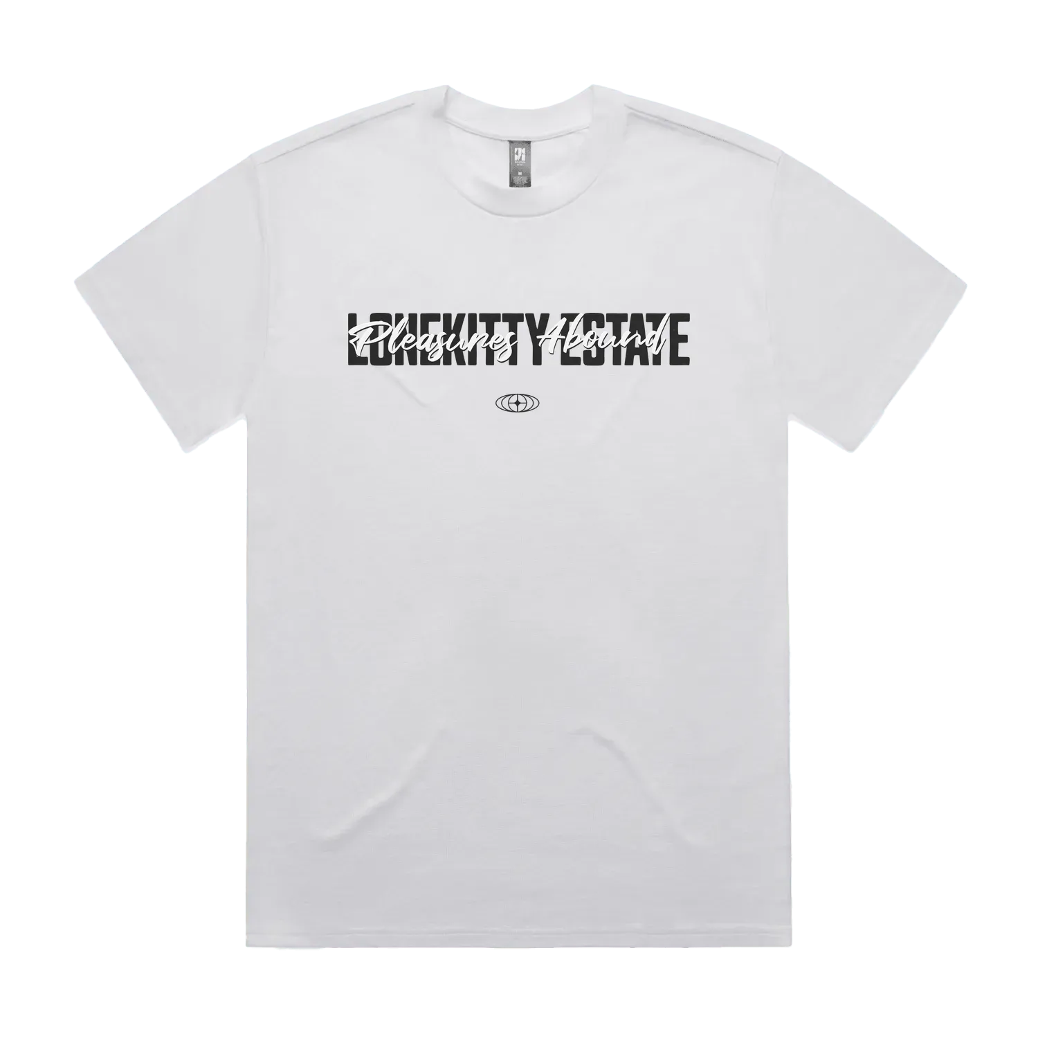 White front flat lay