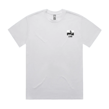 White front flat lay