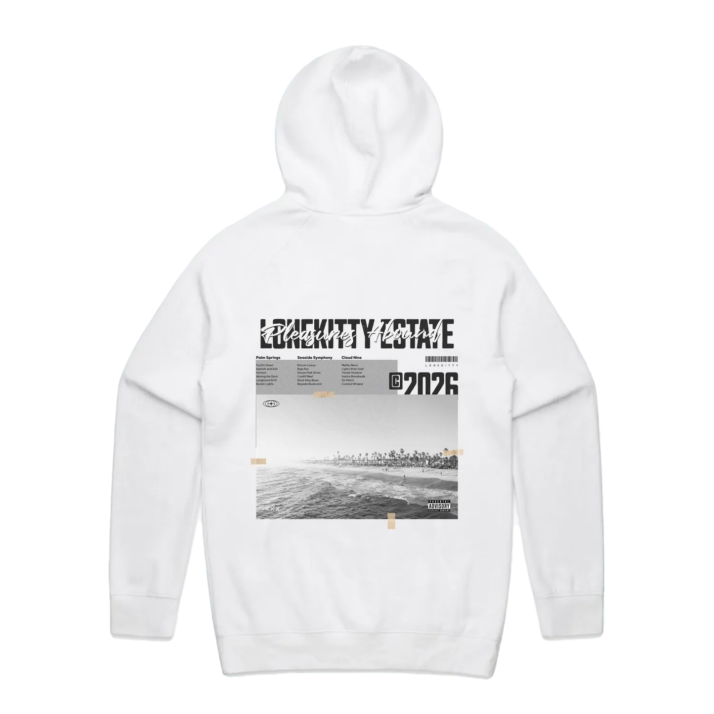 Seaside Vinyl Premium Hoodie